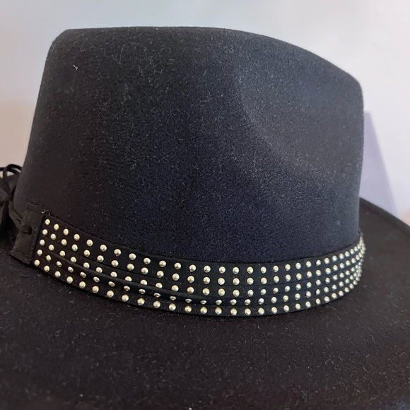 Brand new black fedora hat - Picture 3 of 6